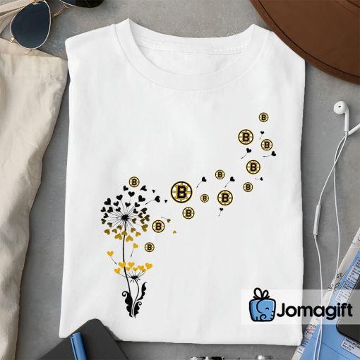Boston Bruins Dandelion Flower Shirt