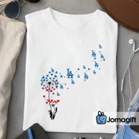 1 Los Angeles Dodgers Dandelion Flower Shirt