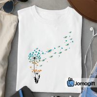 1 Miami Dolphins Dandelion Flower Shirt