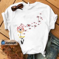 2 Kansas City Chiefs Dandelion Flower Shirt