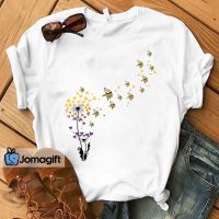 2 Minnesota Vikings Dandelion Flower Shirt
