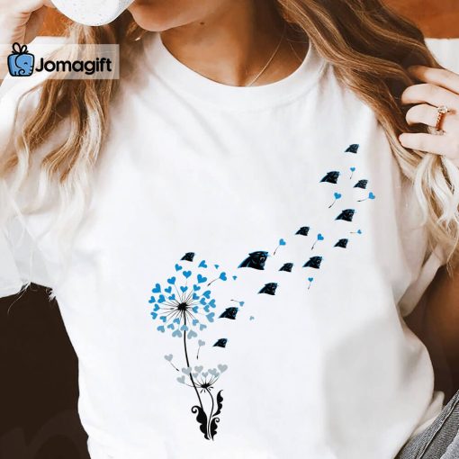 Carolina Panthers Dandelion Flower T-shirts Special Edition
