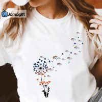 Denver Broncos Dandelion Flower Shirt