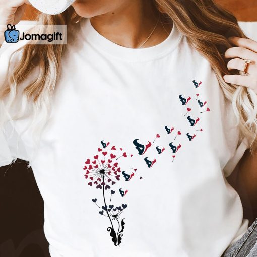 Houston Texans Dandelion Flower T-shirts Special Edition