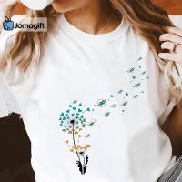Miami Dolphins Dandelion Flower Shirt