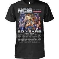 Ncis 20th Anniversary Shirt Los Angeles New Orleans 20 Years 2003 2023 2