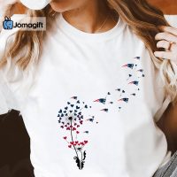 New England Patriots Dandelion Flower Shirt