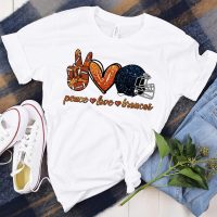 Denver Broncos Tiny Heart Shape T-shirt