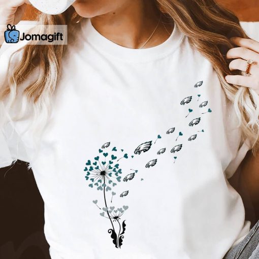 Philadelphia Eagles Dandelion Flower T-shirt