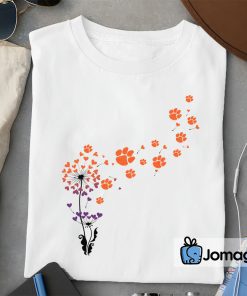 1 Clemson Tigers Dandelion Flower T shirts Special Edition
