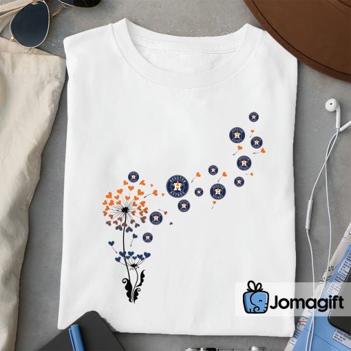 Houston Astros Dandelion Flower T-shirts Special Edition