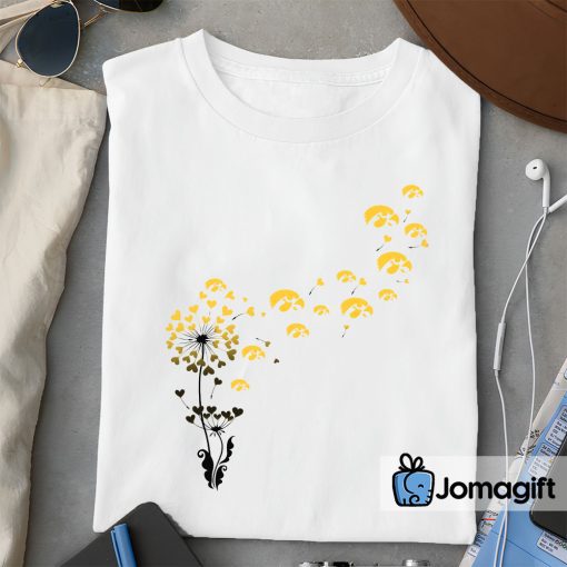 Iowa Hawkeyes Dandelion Flower T-shirts Special Edition