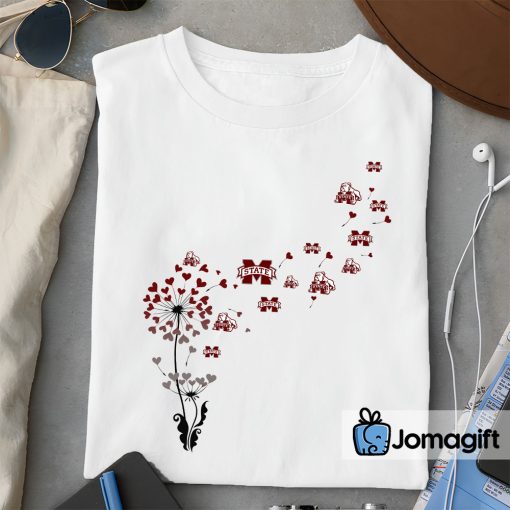 Mississippi State Bulldogs Dandelion Flower T-shirts Special Edition