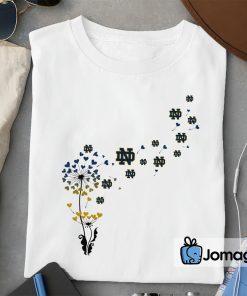 1 Notre Dame Fighting Irish Dandelion Flower T shirts Special Edition