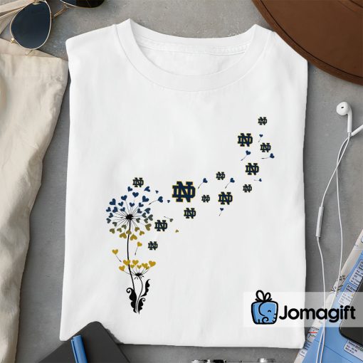 Notre Dame Fighting Irish Dandelion Flower T-shirts Special Edition