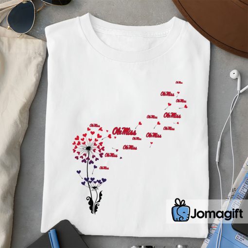 Ole Miss Rebels Dandelion Flower T-shirts Special Edition