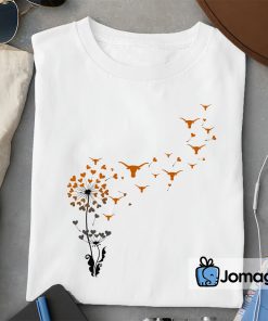 1 Texas Longhorns Dandelion Flower T shirts Special Edition