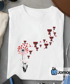 1 Texas Tech Red Raiders Dandelion Flower T shirts Special Edition