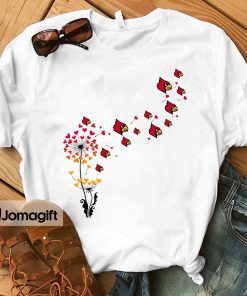 2 Louisville Cardinals Dandelion Flower T shirts Special Edition