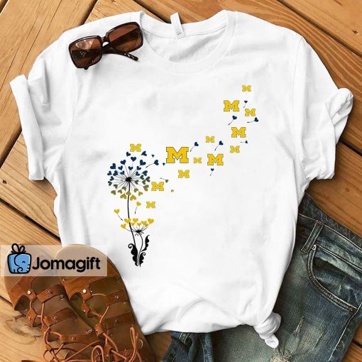 Michigan Wolverines Dandelion Flower T-shirts Special Edition