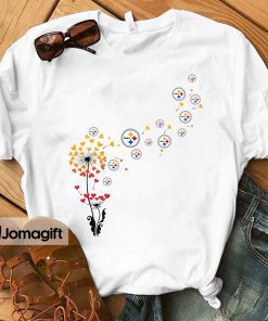 2 Pittsburgh Steelers Dandelion Flower T shirts Special Edition
