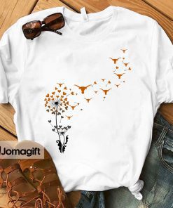 2 Texas Longhorns Dandelion Flower T shirts Special Edition