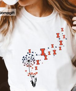 Illinois Fighting Illini Dandelion Flower T-shirts Special Edition