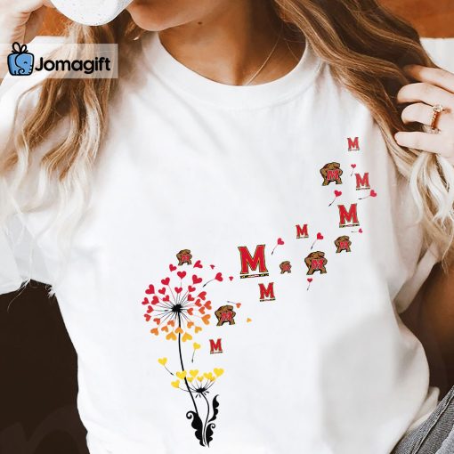 Maryland Terrapins Dandelion Flower T-shirts Special Edition