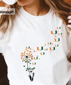 Miami Hurricanes Dandelion Flower T-shirts Special Edition