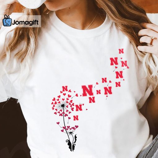 Nebraska Cornhuskers Dandelion Flower T-shirts Special Edition
