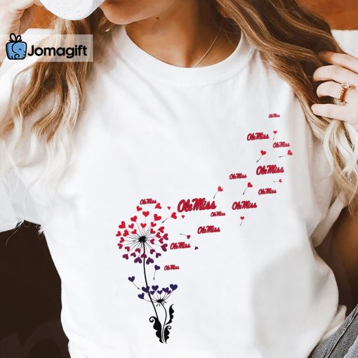 Ole Miss Rebels Dandelion Flower T-shirts Special Edition