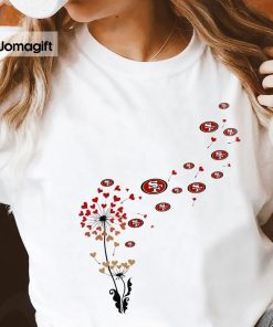 San Francisco 49ers Dandelion Flower T shirts Special Edition