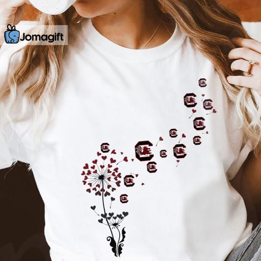 South Carolina Gamecocks Dandelion Flower T-shirts Special Edition