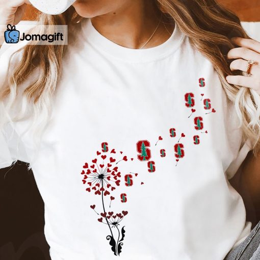 Stanford Cardinal Dandelion Flower T-shirts Special Edition
