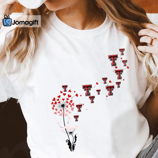 Texas Tech Red Raiders Dandelion Flower T-shirts Special Edition