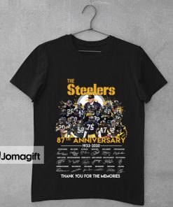 1 Pittsburgh Steelers 87th Anniversary Shirt