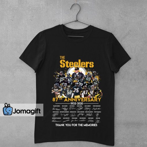 Pittsburgh Steelers 87th Anniversary Shirt, Hoodie, Sweater, Long Sleeve, Limited Edition