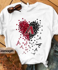 Unique Arizona Diamondbacks T-shirt, Tiny Heart Shape