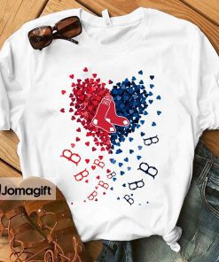 1 Unique Boston Red Sox Tiny Heart Shape T shirt