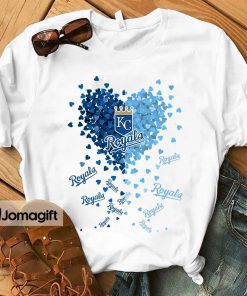 1 Unique Kansas City Royals Tiny Heart Shape T shirt