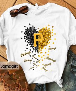 1 Unique Pittsburgh Pirates Tiny Heart Shape T shirt