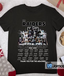 2 Las Vegas Raiders 60th Anniversary Shirt