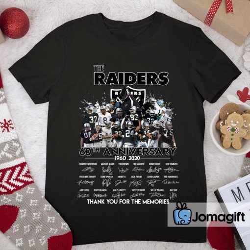 Las Vegas Raiders 60th Anniversary Shirt