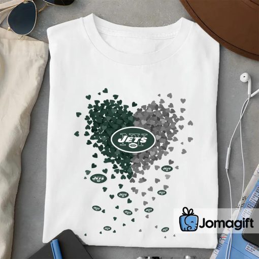 New York Jets Tiny Heart Shape T-shirt