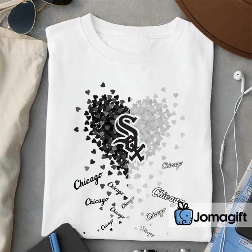 Unique Chicago White Sox Tiny Heart Shape T-shirt