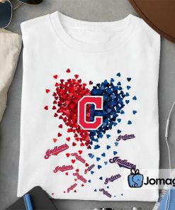 2 Unique Cleveland Guardians Tiny Heart Shape T shirt