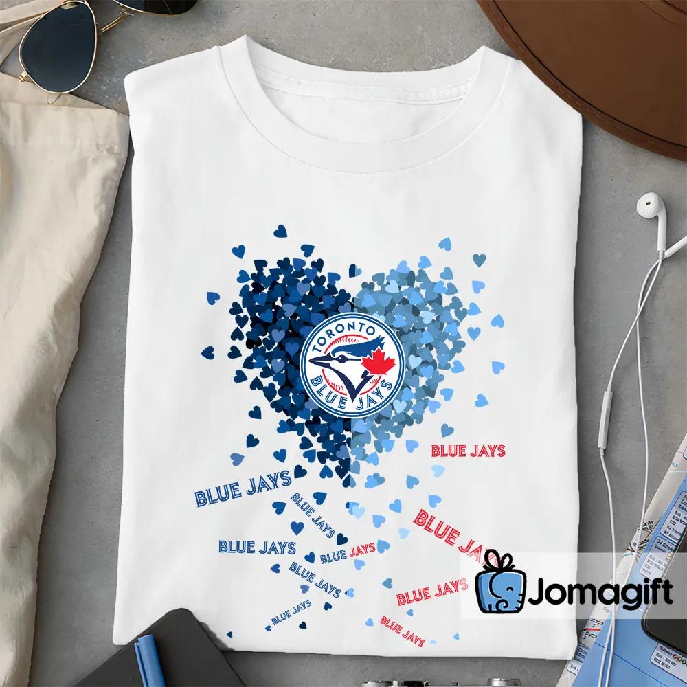 Unique Toronto Blue Jays Tiny Heart Shape T-shirt - Jomagift