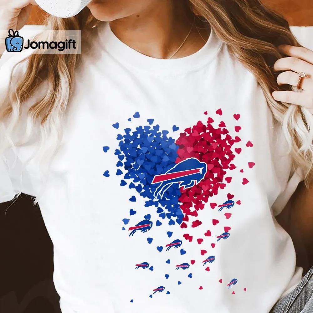 Buffalo Bills Tiny Heart Shape T-shirt - Jomagift