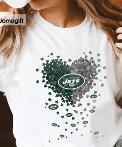 3 New York Jets Tiny Heart Shape T shirt