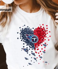 3 Tennessee Titans Tiny Heart Shape T shirt